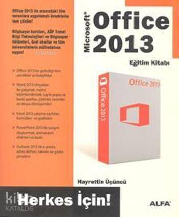 Office 2013 Eğitim Kitabı Herkes İçin - 1