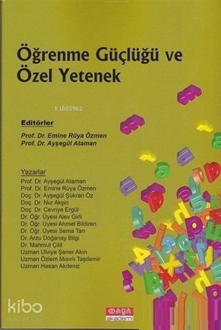 Öğrenme Güçlüğü ve Özel Yetenek - 1