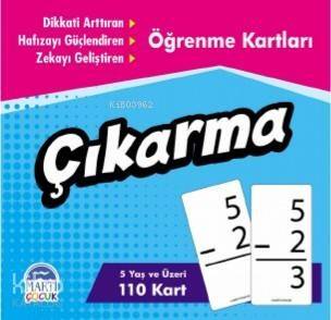 Öğrenme Kartları - Çıkarma - 1