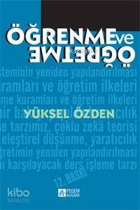 Öğrenme ve Öğretme - 1