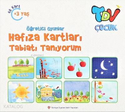 Öğretici Oyunlar Hafıza Kartları - Hayvanları Öğreniyorum 48 Kart - 1