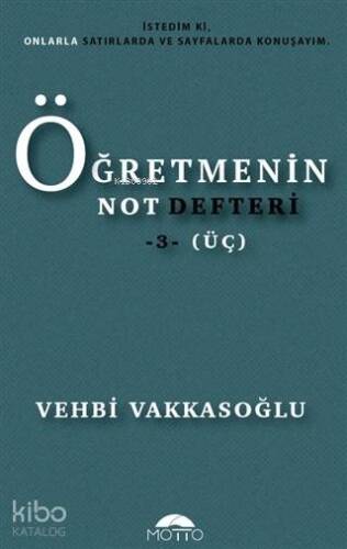 Öğretmenin Not Defteri 3 (Üç) - 1