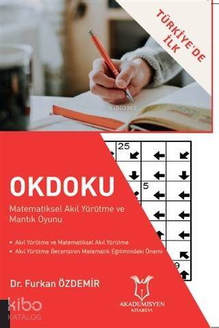 Okdoku Matematiksel Akıl Yürütme ve Mantık Oyunu - 1