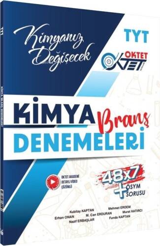 Oktet Yayınları TYT Kimya 48 x 7 Branş Denemeleri - 1