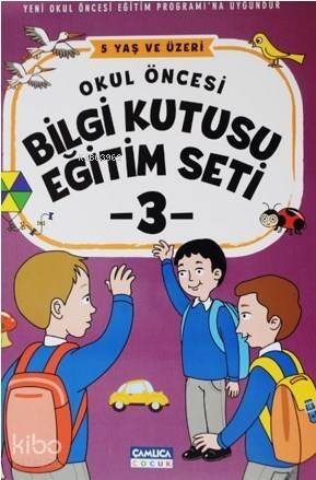 Okul Öncesi Bilgi Kutusu Eğitim Seti - 5 Yaş ve Üzeri (3 Kitap) - 1