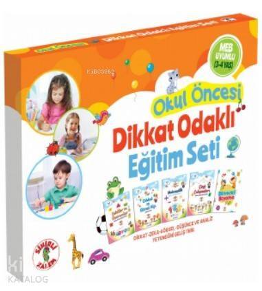 Okul Öncesi Dikkat Odaklı Eğitim Seti 3-4 Yaş - 1