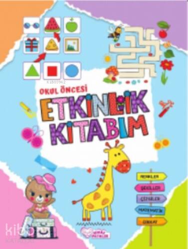 Okul öncesi Etkinlik Kitabım – Robotik Kodlama ve Dikkat Geliştirme (çift taraflı kitap) - 1