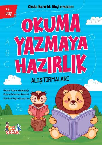 Okuma Yazmaya Hazırlık Alıştırmaları;Okula Hazırlık Alıştırmaları - 1