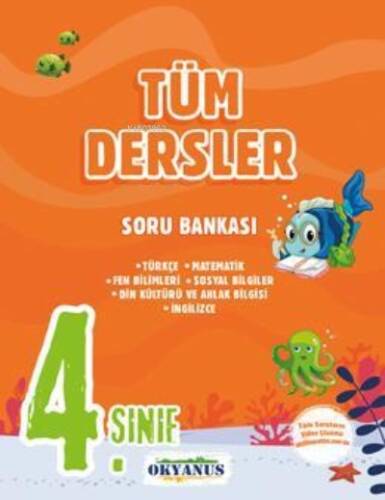 Okyanus 4. Sınıf Tüm Dersler Soru Bankası - 1