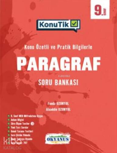 Okyanus 9. Sınıf KonuTik Paragraf Soru Bankası - 1