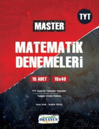 Okyanus Tyt Master 15 Matematik Denemeleri - 1