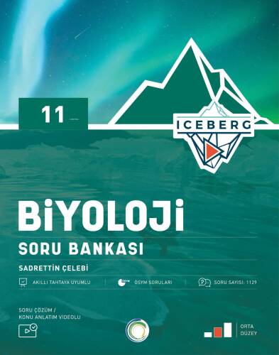 Okyanus Yayınları 11. Sınıf Biyoloji Iceberg Soru Bankası - 1