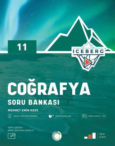 Okyanus Yayınları 11. Sınıf Coğrafya Iceberg Soru Bankası - 1