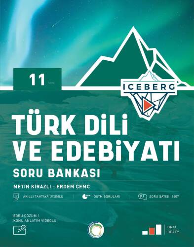 Okyanus Yayınları 11. Sınıf Türk Dili ve Edebiyatı Iceberg Soru Bankası - 1