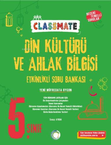 Okyanus Yayınları 5. Sınıf Din Kültürü Ve Ahlak Bilgisi Classmate Soru Bankası - 1