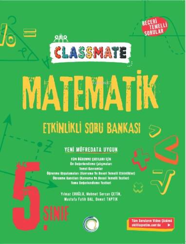 Okyanus Yayınları 5. Sınıf Matematik Classmate Soru Bankası - 1