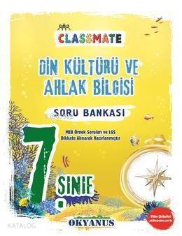 Okyanus Yayınları 7. Sınıf Din Kültürü ve Ahlak Bilgisi Classmate Soru Bankası Okyanus Y - 1