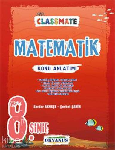 Okyanus Yayınları 8. Sınıf LGS Matematik Classmate Konu Anlatımı Okyanus Y - 1