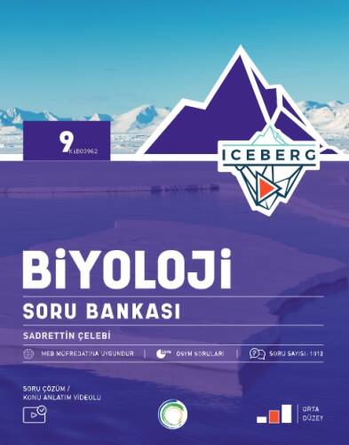 Okyanus Yayınları 9. Sınıf Biyoloji Iceberg Soru Bankası - 1