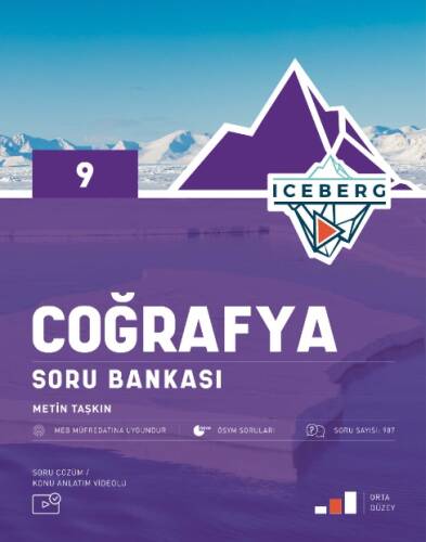 Okyanus Yayınları 9. Sınıf Coğrafya Iceberg Soru Bankası - 1