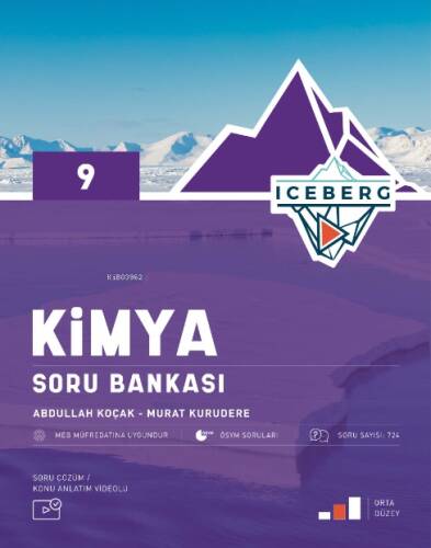 Okyanus Yayınları 9. Sınıf Kimya Iceberg Soru Bankası - 1