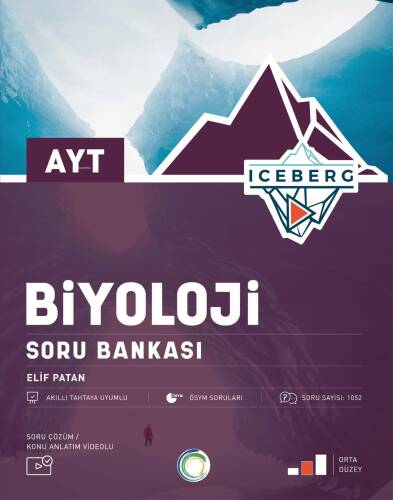 Okyanus Yayınları AYT Biyoloji Iceberg Soru Bankası - 1