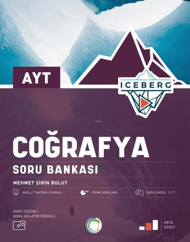 Okyanus Yayınları AYT Coğrafya Iceberg Soru Bankası - 1