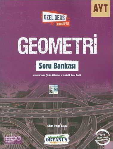 Okyanus Yayınları AYT Geometri Özel Ders Konseptli Soru Bankası Okyanus Yayıncılık K - 1