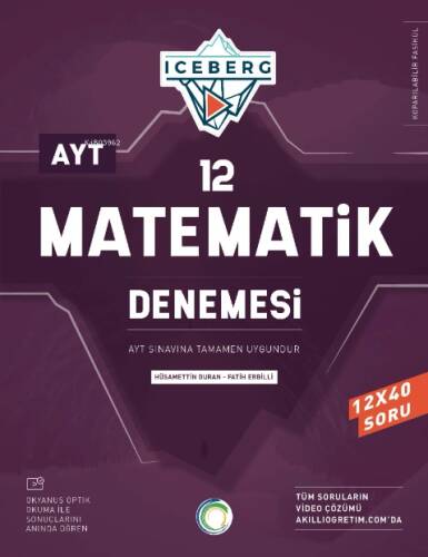 Okyanus Yayınları AYT Matematik 12 İceberg Denemesi - 1