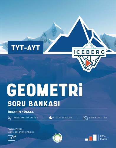 Okyanus Yayınları TYT AYT Geometri Iceberg Soru Bankası - 1