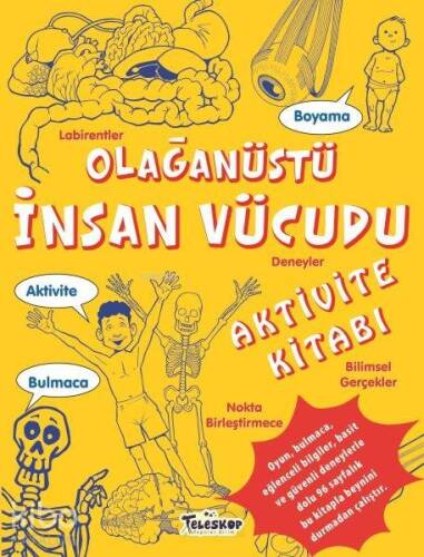 Olağanüstü İnsan Vücudu Aktivite Kitabı - 1