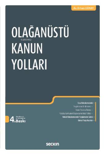 Olağanüstü Kanun Yolları - 1