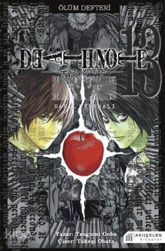 Ölüm Defteri Cilt:13 Nasıl Okunmalı; Death Note 13 How to Read - 1