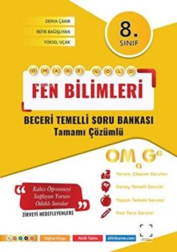 Omage 8. Sınıf Gold Fen Bilimleri Soru Bankası - 1