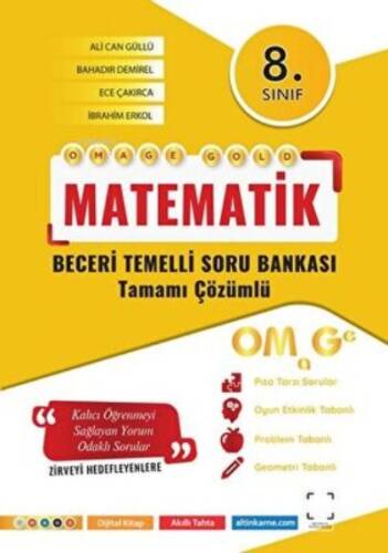 Omage 8. Sınıf Gold Matematik Soru Bankası - 1