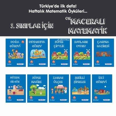 On Maceralı Matematik (10 Kitap) - 1