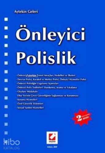 Önleyici Polislik - 1