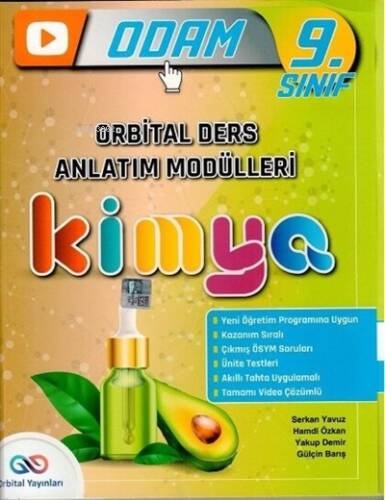 ORBİTAL 09 DERS ANLATIM MODÜLLERİ KİMYA - 2022 - 1