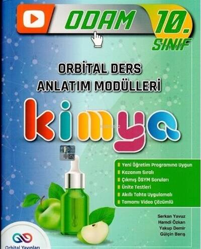 ORBİTAL 10 DERS ANLATIM MODÜLLERİ KİMYA - 2022 - 1