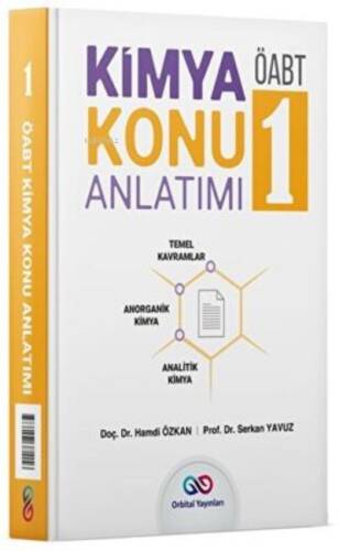 Orbital Öabt Kimya Konu Anlatım 1 -2022 - 1