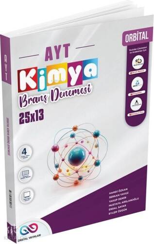 Orbital Yayınları AYT Kimya 25 x 13 Branş Denemeleri - 1