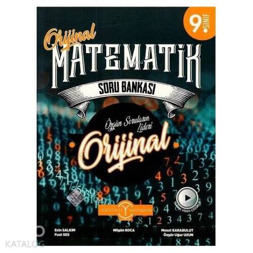 Orijinal Orijinal 9.Sınıf Soru Bankası Matematik - 1