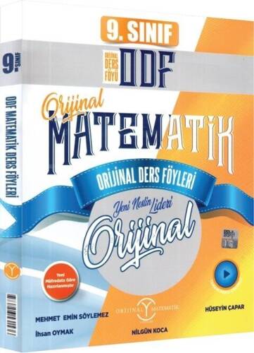 Orijinal Yayınları 9. Sınıf Matematik ODF KDT Seti - 1