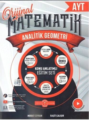 Orijinal Yayınları AYT Analitik Geometri Konu Anlatımlı - 1