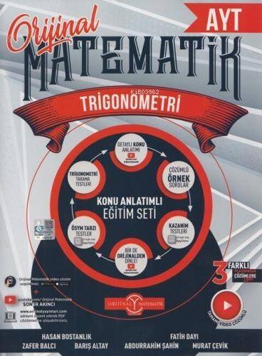 Orijinal Yayınları AYT Matematik Trigonometri - 2023 - 1