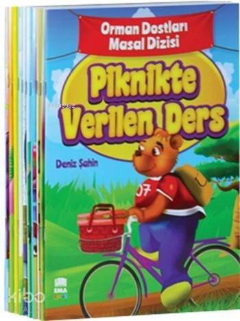 Orman Dostları Masal Dizisi Seti; 10 Kitap Takm - 1