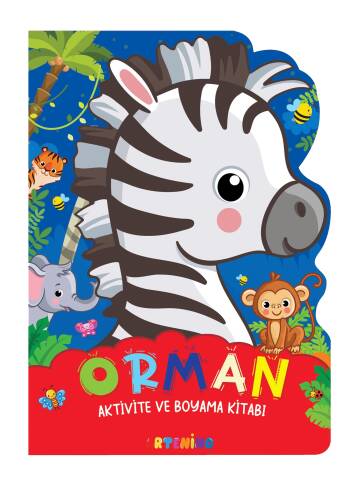 Orman;Aktivite ve Boyama Kitabı - 1