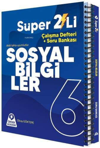 Örnek Akademi 6. Sınıf Süper İkili Sosyal Bilgiler Seti - 1