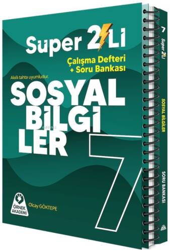 Örnek Akademi 7. Sınıf Süper İkili Sosyal Bilgiler Seti - 1