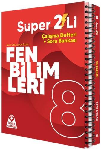 Örnek Akademi 8. Sınıf Süper İkili Fen Bilimleri Seti - 1